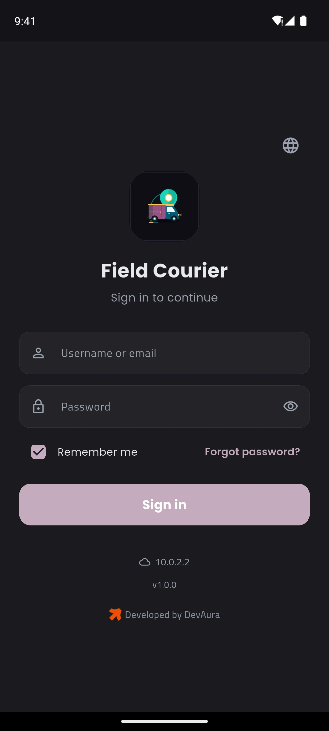 Frontend View