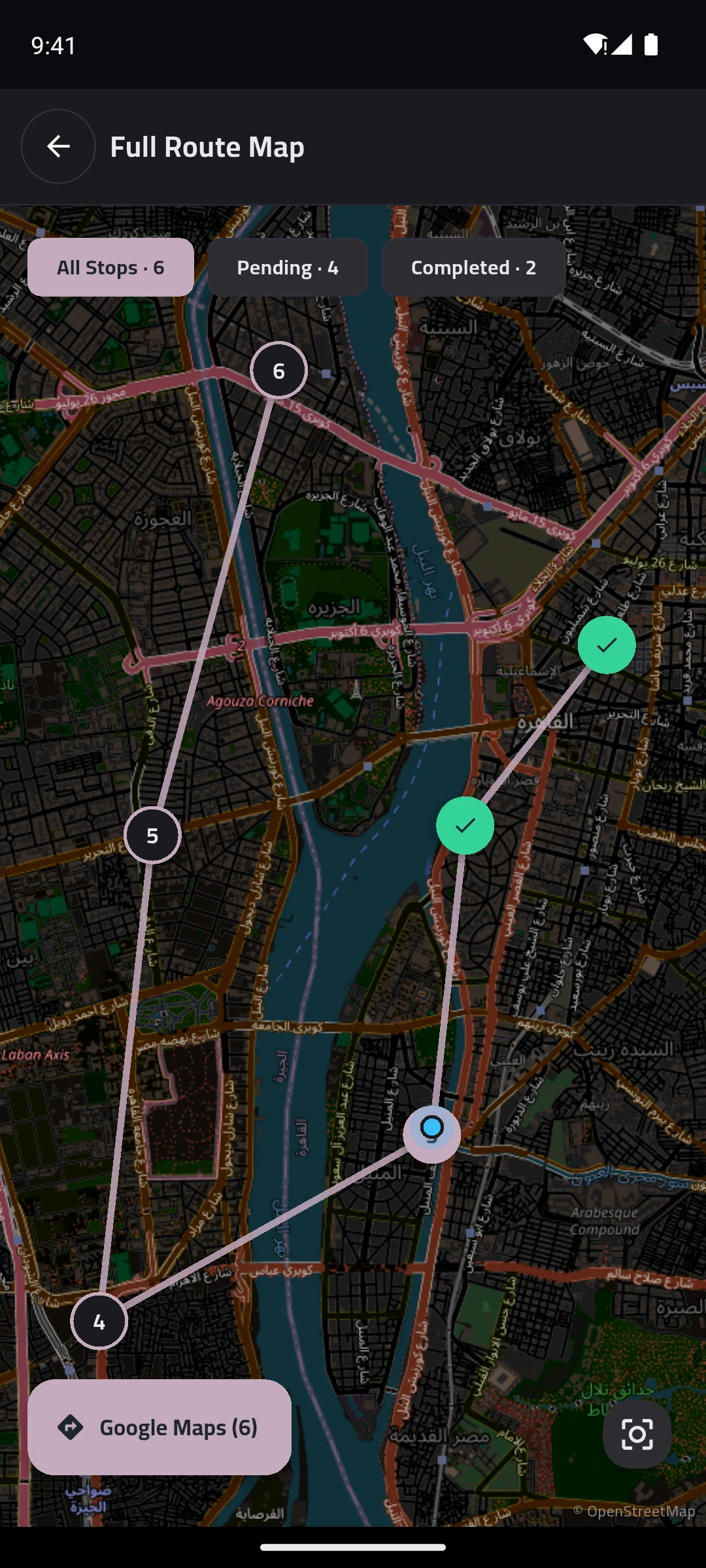 Frontend View