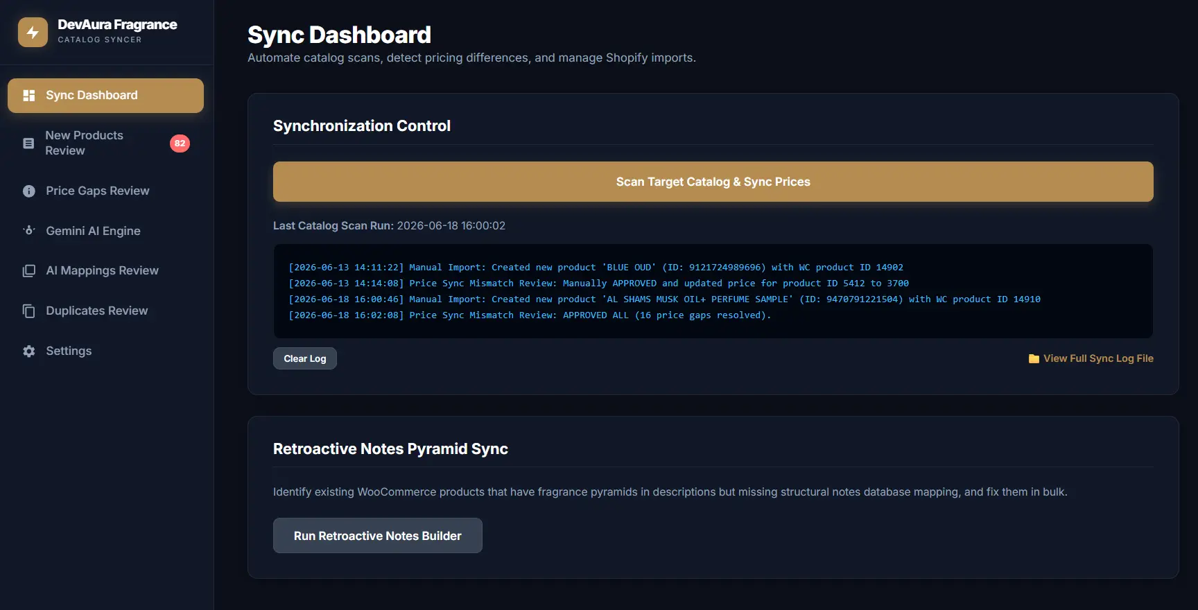 AIT Stores Screenshot