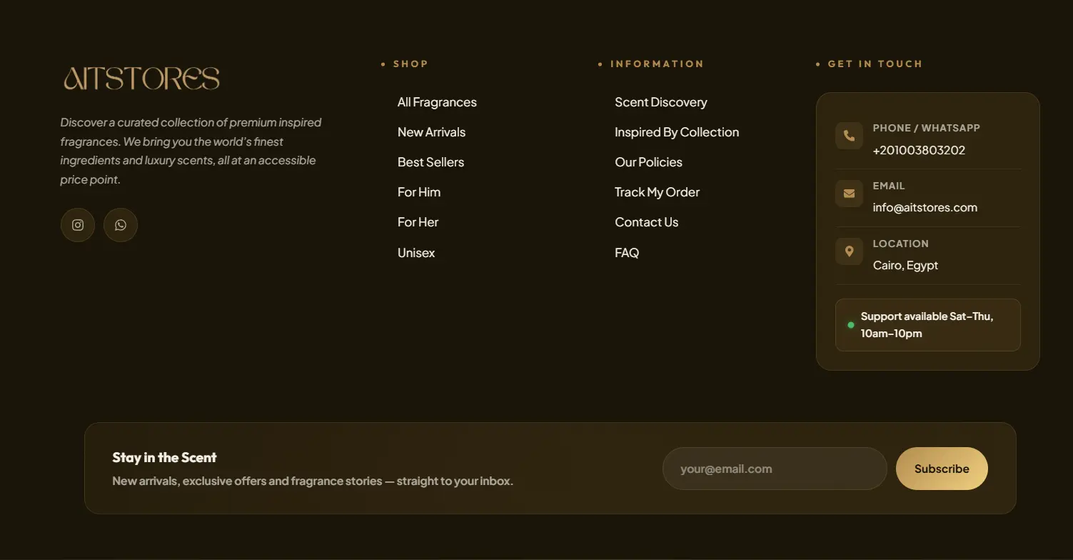 AIT Stores Screenshot