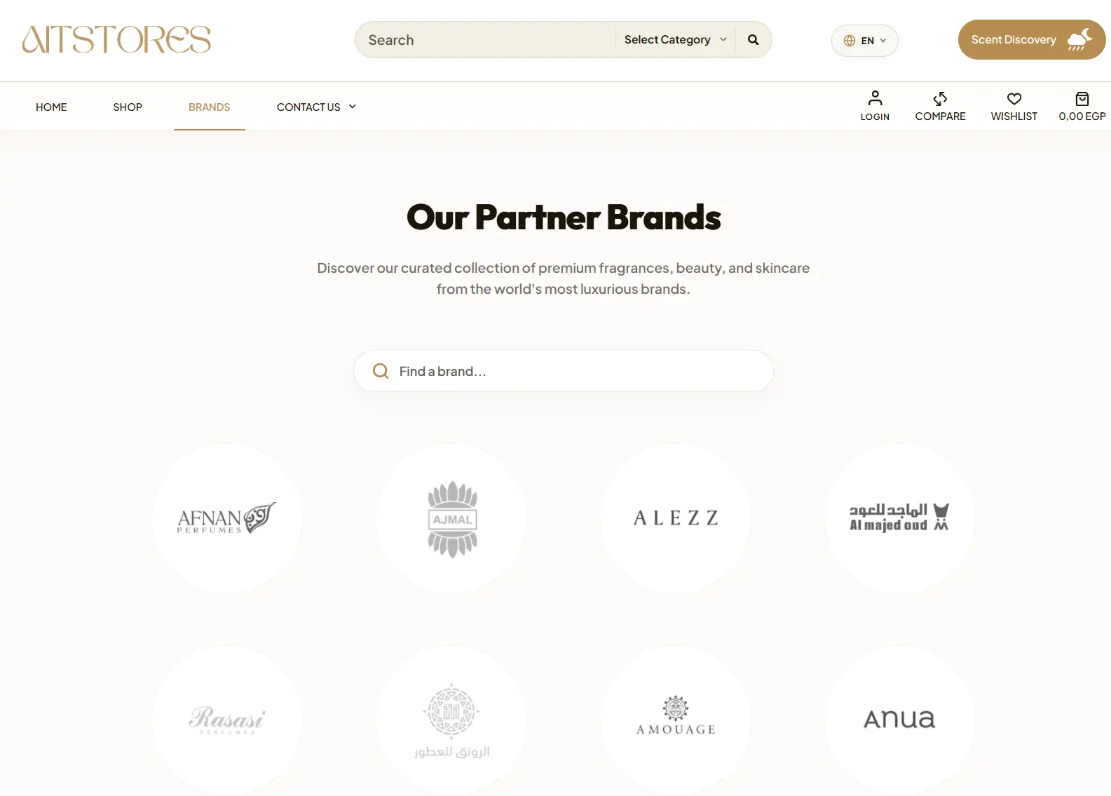 AIT Stores Screenshot