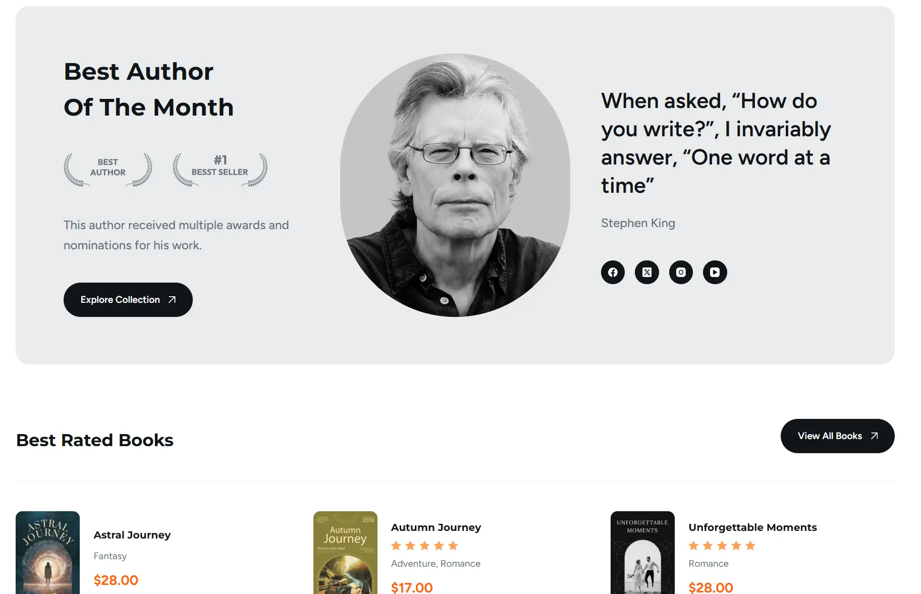 Book Store Screenshot