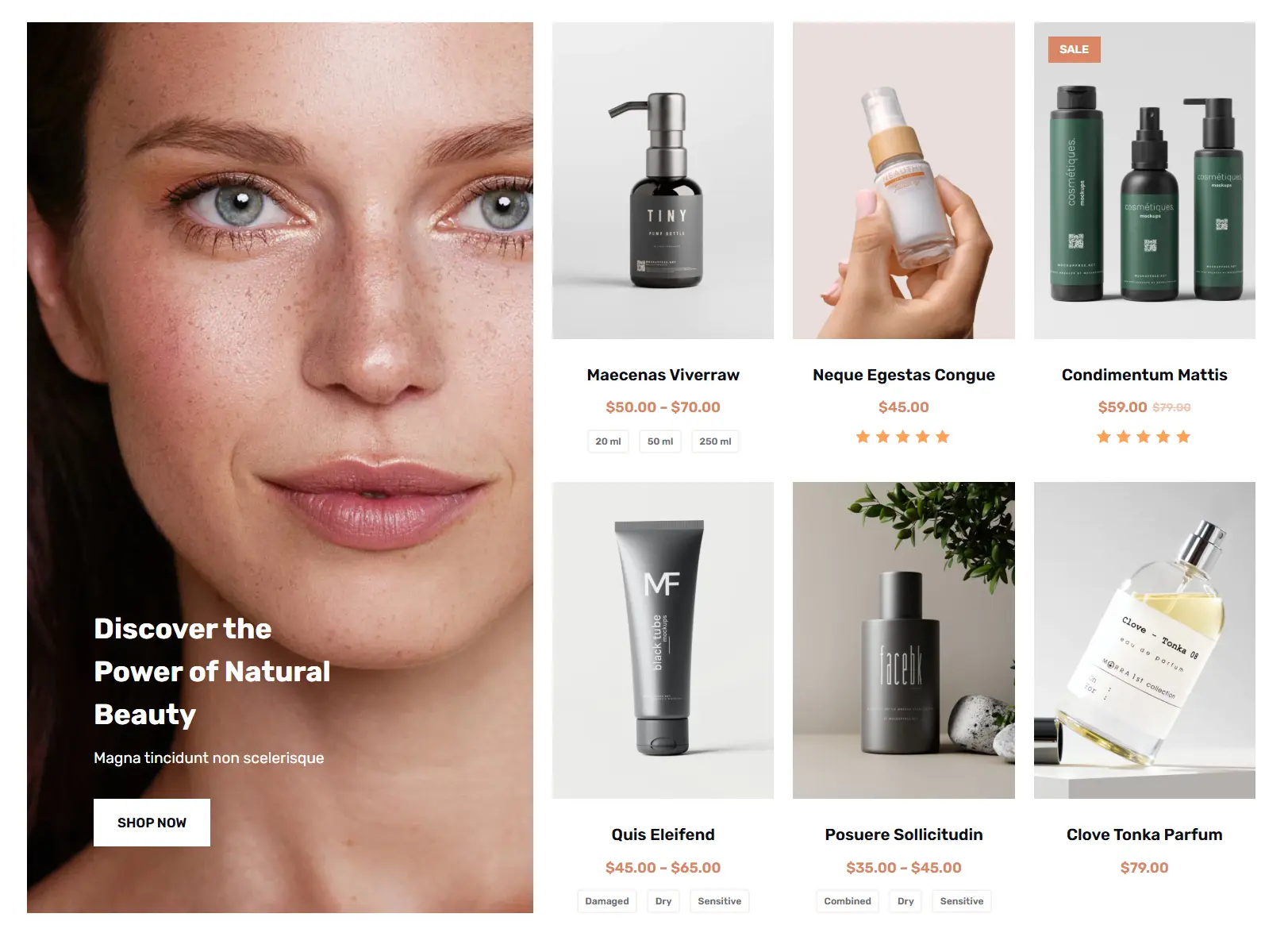 Cosmetics Showcase