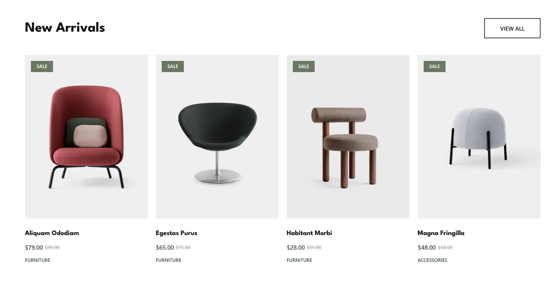 Decor E-Commerce Screenshot