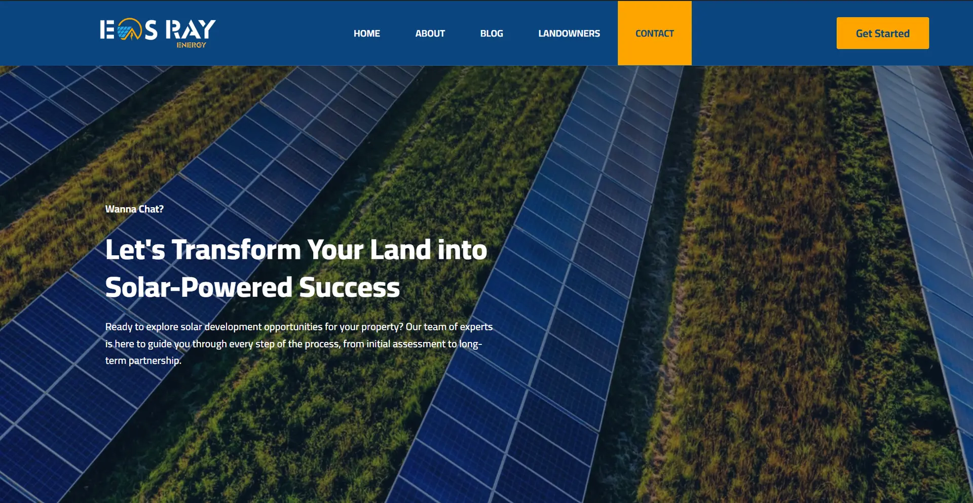 Eosray Solar Tech Screenshot
