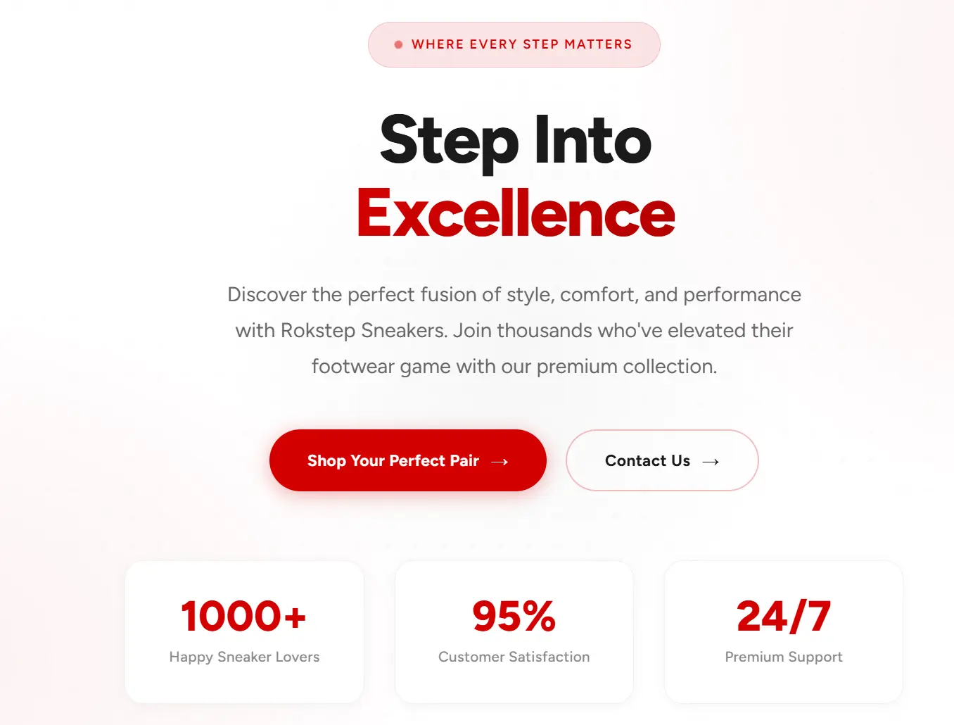 Rokstep Store Screenshot