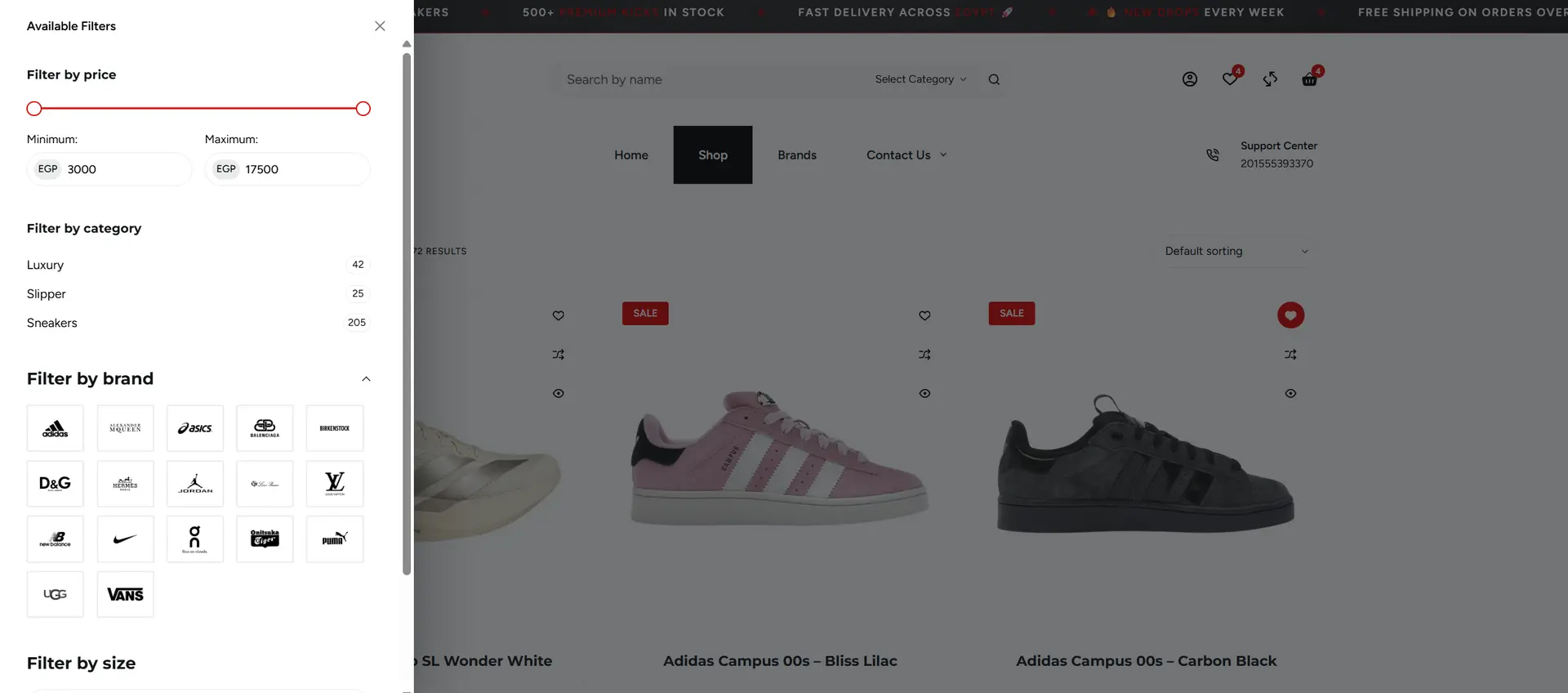 Rokstep Store Screenshot