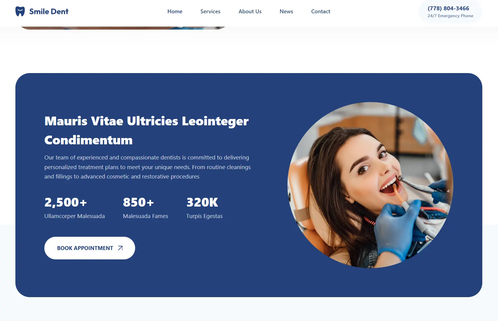 Smile Dent Clinic Screenshot